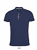 Polo Tcnico Performer Hombre Sols - Color Azul Profundo