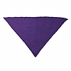 Pañuelo Festivo Triangular Valento - Color Violeta Uva