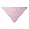 Pañuelo Festivo Triangular Valento - Color Rosa Pastel