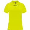 Polo Tecnico Mujer Monzha Roly - Color Amarillo Fluor 221