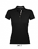 Polo Mujer Portland Sols - Color Negro