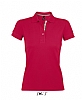 Polo Mujer Portland Sols - Color Rojo