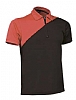 Polo Tecnico Deportivo Ace Valento - Color Negro/Naranja For