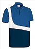 Polo Tecnico Partner Valento - Color Azul Royal / Blanco / Marino