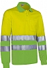 Polo Alta Visibilidad M/L Snake Valento - Color Amarillo Fluor/Verde Manzana