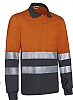 Polo Alta Visibilidad M/L Snake Valento - Color Amarillo Fluor/Gris Carbon