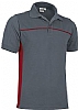 Polo de Trabajo M/C Thunder Valento - Color Rojo Loto