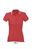 Polo Mujer Practice Sols - Color Rojo
