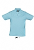 Polo Hombre Prescott Sols - Color Azul Atolon