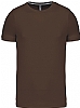 Camiseta Manga Corta Hombre Kariban - Color Chocolate