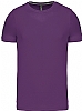 Camiseta Manga Corta Hombre Kariban - Color Purple