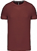 Camiseta Manga Corta Hombre Kariban - Color Wine