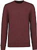 Sudadera Organica Basica Heaters Kariban - Color Wine Heather