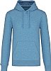 Sudadera Organica Capucha Heater Kariban - Color Cloudy Blue Heather