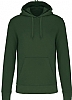 Sudadera Organica Capucha Kariban - Color Forest Green