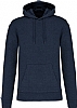 Sudadera Organica Capucha Heater Kariban - Color French Navy Heather