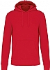 Sudadera Organica Capucha Kariban - Color Red