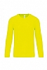 Camiseta Running Manga Larga Kariban - Color Amarillo Fluor