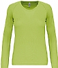 Camiseta Running Manga Larga Mujer Kariban - Color Lima