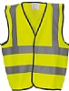 Chaleco reflectante Infantil - Color Amarillo Fluor