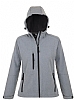 Chaqueta Soft Shell Replay Women Sols - Color Gris Mezcla