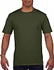Camiseta Color Premium Gildan - Color Verde Militar