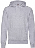 Sudadera con Capucha Fruit of the Loom - Color Gris Jaspeado