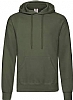 Sudadera con Capucha Fruit of the Loom - Color Verde Oliva