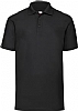 Polo Fruit of the Loom Pique Hombre - Color Negro