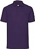 Polo Fruit of the Loom Pique Hombre - Color Purpura