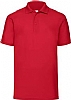 Polo Fruit of the Loom Pique Hombre - Color Rojo