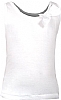 Camiseta Tirantes Niña Scarlett Nath - Color Blanco/Blanco