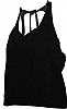 Camiseta Mujer Sin Mangas Shaki Nath - Color Negro