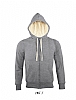 Sudadera Sherpa Unisex Sols - Color Gris Mezcla