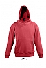 Sudadera Capucha Nio Slam Sols - Color Rojo