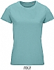 Camiseta Organica Mujer Crusader Sols - Color 295 Pool Blue