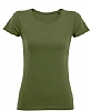 Camiseta Mujer Martin Serigrafia Digital Sols - Color Kaki Oscuro