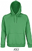 Sudadera Organica Capucha Stellar Sols - Color Spring Green