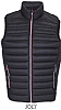 Chaleco Acolchado Victoire BW Hombre Sols - Color Negro
