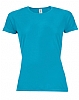 Camiseta Tecnica Mujer Sporty Sols - Color Aqua