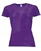 Camiseta Tecnica Mujer Sporty Sols - Color Morado Oscuro