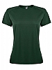 Camiseta Tecnica Mujer Sporty Sols - Color Verde Bosque
