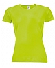 Camiseta Tecnica Mujer Sporty Sols - Color Verde Neon