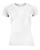 Camiseta Tecnica Mujer Sporty Sols - Color Blanco