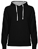 Sudadera Capucha Mujer Urban Roly - Color Negro/Gris