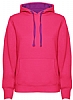 Sudadera Capucha Mujer Urban Roly - Color Roseton/Purpura