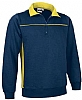 Sudadera Thunder Valento - Color Azul Marino Orion / Amarillo Limn