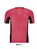 Camiseta Running Hombre Sydney Sols - Color Coral Neon