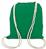 Bolsa Mochila de Algodon Para Peas - Color Verde