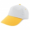 Gorra Bicolor Velcro Cifra - Color Amarillo
